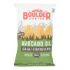Boulder Canyon Avocado Oil Canyon Cut Kettle Cooked Potato Chips, Sea Salt and Cracked Pepper, 5.25 Ounce (Pack of 12) view 1