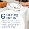 Beurer White Noise Machine, Sound Asleep for Home, Office, Baby Non-Looping Soothing for Relaxation & Portable Travel with Natural Sound Choices & Noise Cancelling, Adjustable Volume, WN50 view 2