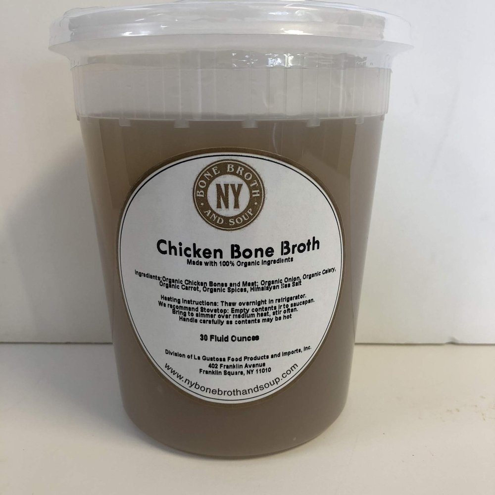Organic Chicken Bone Broth x 6
