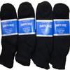 12 Pairs of Mens Black Diabetic Ankle Socks 10- 13 Size by Diabetic Socks view 1
