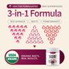 Snap Supplements USDA-Certified Organic Beet Root Powder, Nitric Oxide Supplements for Men & Women, Organic Beets & Pomegranate, Supports Healthy Energy Levels, 8.8 oz (1 Month Supply), Mixed Berry view 3