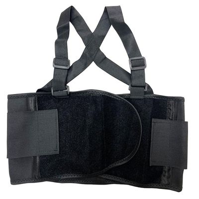 1 Back Support Brace Work Belt Adjustable Waist Lumbar Heavy Lift Suspenders New