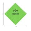 100 Printed Personalized Beverage Cocktail Party Napkins view 2