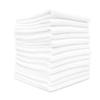 The Rag Company - All-Purpose Microfiber Terry Cleaning Towels - Commercial Grade, Highly Absorbent, Lint-Free, Streak-Free, Kitchens, Bathrooms, Offices, 300gsm, 12in x 12in, White (12-Pack) view 1