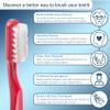 Collis Curve - Soft 3 Sided Toothbrush - Orthodontic Toothbrushes - Soft Bristle Toothbrush for Sensitive Gums, Bleeding Gums, Braces, Autistic, Adults and Children's Over 13 Years (Pack 4) view 2
