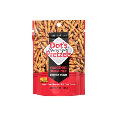 Dot's Homestyle Pretzels 5 Ounce Snack Size Individual Packs Seasoned Pretzel Twists (Original, 5 Ounce (Pack of 1))