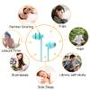 MAXROCK Sleep Earbuds,Ultra Soft Lightweight Sleep Earphones Headphones with Volume Control and Mic for Insomnia, Side Sleeper, Snoring, Air Travel, Meditation & Relaxation (Acid Blue) view 3