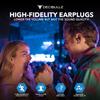 Decibullz Moldable Ear Plugs for Concerts, High Fidelity Hearing Protection for Noise Reduction & Sensitivity, Noise Cancelling Earplugs Perfect for Musicians, Recording Artists, Festivals view 2
