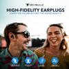 Decibullz Moldable Ear Plugs for Concerts, High Fidelity Hearing Protection for Noise Reduction & Sensitivity, Noise Cancelling Earplugs Perfect for Musicians, Recording Artists, Festivals view 4