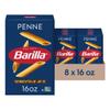 Barilla Penne Pasta, 16 oz. Box (Pack of 8) - Non-GMO, Made with Durum Wheat Semolina - Kosher Certified view 1