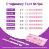 Easy@Home 40 Pregnancy Test Strips with 40 Urine Cups: Accurate Early Detection - Sensitive & Fast Clear Results - Designed for Women Trying to Conceive | 40 hCG Pregnancy Strips+ Urine Cups view 2