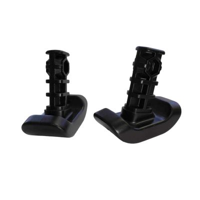 Stander Replacement Walker Ski Glides, Compatible with Stander's Wonder-Walker and Wonder-Walker-Plus, Black, Set of 2