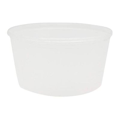 Dukal DUK DCPC Dawnmist Denture Cup with Caps, Translucent (Pack of 250)
