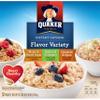 Quaker Instant Oatmeal Variety, 52 ct view 3