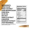 Craize Coconut Crisps | Gluten Free, Vegan, Kosher, Toasted Corn Crackers | 3 pack, 4 oz each view 2