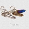 100% Titanium Mini Pill Fob,Portable Waterproof Necklace Keychain Pill Holder, Charm Pendant Pill Reminder, Ultra-Lightweight Bullet Design for Pills, Perfume or Survival Items,Gold view 4