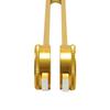 TFS Tuningforkshop Gold Finish O3 Weighted Ozone Tuning Fork 78hz Frequency with Activator & Pouch view 3