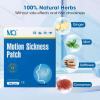 MQ 28 ct Motion Sickness Patches Non Drowsy Sea Sickness Patch for Cruise Travel Essentials, Waterproof Car Sick Patches Behind Ear Fast Acting & Long Last 72H, 2 Pairs of Wristbands as a Bonus view 3