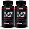 Force Factor Black Maca Root Supplement for Men, 1000mg Maca Negra Extract for Energy, Hormonal Balance & Vitality, Superior Absorption with BioPerine, 120 Capsules, 2-Pack view 1