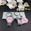 12 Pcs Baby Shower Keychian Nail Clippers Favors Girl view 3
