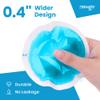 NEWGO Small Ice Packs for Injuries, 6 Pack Round Ice Packs for Face, FSA Eligible, Hot Cold Pack Circular Cold Compress with Cloth Backing & Sleeve for Pain Relief, Toothaches view 2