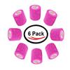 2 Inch Self Adhesive Medical Bandage Wrap Sport Tape (Plum) (6 Rolls) Self Adherent Cohesive First Aid Sport Flex Wrist Ankle Knee Sprains and Swelling view 2
