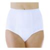 Wearever Women's Maximum Absorbency Incontinence Panty for Bladder Control - Washable, Reusable, Leak Proof Underwear for Women 600 ml - Single Panty (White) (2X) (Fits Hip: 45-48") view 1