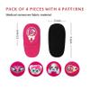 Astropic 4Pcs Eye Patches for Kids | Girls Eye Patch for Glasses | Medical Eye Patch for Children with Lazy Eye (Left Eye Coverage, Pink) view 2