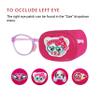 Astropic 4Pcs Eye Patches for Kids | Girls Eye Patch for Glasses | Medical Eye Patch for Children with Lazy Eye (Left Eye Coverage, Pink) view 4