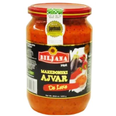 BILJANA DE LUXE MACEDONIAN AJVAR HOT 670G