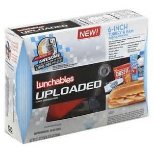 OSCAR MAYER LUNCHABLES UPLOADED 6" TURKEY & HAM SUB PACK OF 3