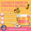 Dr. Prices Electrolytes Powder Bulk  Tropical, 90 Servings | Sugar Free Hydration Drink Mix with 72+ Trace Minerals, Manganese | Keto Electrolytes | Vegan, Doctor-Formulated, Made in USA view 3