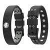 PROEXL 18 MAX Sports Magnetic Bracelet - Waterproof - Breathable Strap - Super Strength - (Black Gray) view 2