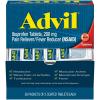 Advil Pain Reliever and Fever Reducer, Pain Relief Medicine with Ibuprofen 200mg for Headache, Backache, Menstrual Pain and Joint Pain Relief - 100 Coated Tablets ( Packaging may vary ) view 1