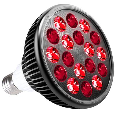 wolezek Red Light Therapy Bulb, 18 LEDs Red Light for Body and Face with 660nm and 850nm Near-Infrared Combo Wavelength, Infrared Light Therapy Lamp Device for Skin Care Pain Relief (Only Bulb)