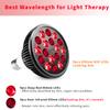 wolezek Red Light Therapy Bulb, 18 LEDs Red Light for Body and Face with 660nm and 850nm Near-Infrared Combo Wavelength, Infrared Light Therapy Lamp Device for Skin Care Pain Relief (Only Bulb) view 3