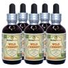 Wild Cherry (Prunus Serotina) Tincture, Organic Dried Bark Liquid Extract (Brand Name: HerbalTerra, Proudly Made in USA) 5x2 fl.oz (5x60 ml) view 1