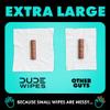 DUDE Wipes Flushable Wipes - 3 Pack, 144 Count - Mint Chill Extra-Large with Vitamin-E, Aloe, Eucalyptus & Tea Tree Oils - Septic and Sewer Safe view 4