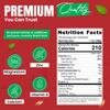 Raw Brazil Nuts Halves - 5 Pounds, Natural, Unsalted, Shelled, No Preservatives, Kosher Certified- Natural, Fresh, Healthy Diet Snacks for Kids and Adults-by We Got Nuts view 2
