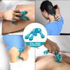 Melonsun Palm Massage Tool - Easier Grip Massage Handheld Tool, Four-Point Massage Tool, for Deep Tissue Pain Relief (Blue) view 4
