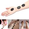 AKOAK 10 Pcs Professional Massage Hot Stone Natural Heat Retention Basalt for Spa, Massage Therapy and Relaxation,1.18 Inch x 1.57 Inch view 2