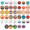 Crazy Cups Single Serve & K Cups Variety Pack, Including Unflavored Dark Roast & Medium Roast Pods, Pods Variety Pack for Keurig K Cups Machines, 40 Count view 1