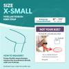 BraceAbility Kids Knee Band - Youth Patellar Tendon Support Strap Child Osgood Schlatter Brace for Jumpers Knee, Patella Tendonitis, Sports Wrap for Running, Soccer, Volleyball, Basketball (XS) view 2