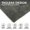 The Rag Company - All-Purpose Microfiber Terry Cleaning Towels - Commercial Grade, Highly Absorbent, Lint-Free, Streak-Free, Kitchens, Bathrooms, Offices, 300gsm, 10in x 10in, Grey (20-Pack) view 2