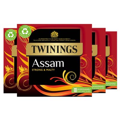 Twinings Assam Tea 80 (Pack of 4)