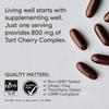 Sports Research Tart Cherry Capsules - Made from Montmorency Tart Cherries - Non-GMO & Gluten Free - 60 Liquid Softgels view 4