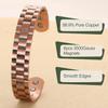 MagEnergy Copper Bracelet for Men, 99.9% Pure Copper Bracelet for Men with 6pcs 3500 Gauss Magnets, Adjustable Bracelets Jewelry Gift view 2