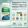Best Naturals NAC N-Acetyl-Cysteine 600 mg 250 Capsules view 2