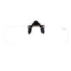 Wonolo Reading Glasses Clip On Flip Up Magnifying Reading Glasses Magnifiers Lenses Readers Unisex (3.0 x) view 1