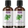 NOW Foods Peppermint Oil, 4 Fluid Ounce (2 Pack) view 1